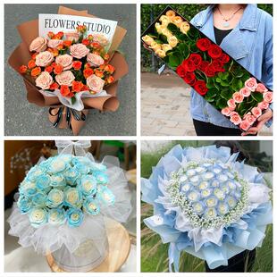 邯郸市峰峰矿区永年区临漳县鲜花店同城送女朋友闺蜜女神节红玫瑰