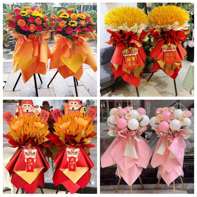 天津南开向阳路嘉陵道王顶堤同城花店鲜花大麦新店开业花篮送朋友