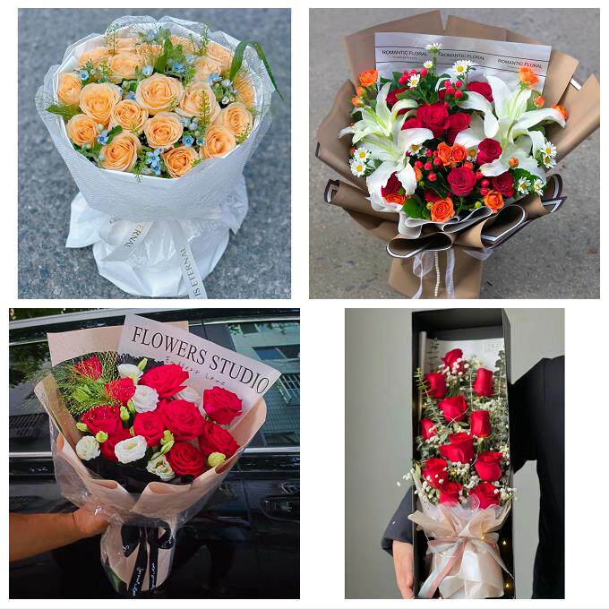 郑州市荥阳新密市新郑登封市花店同城配送女友生日情人节玫瑰花束