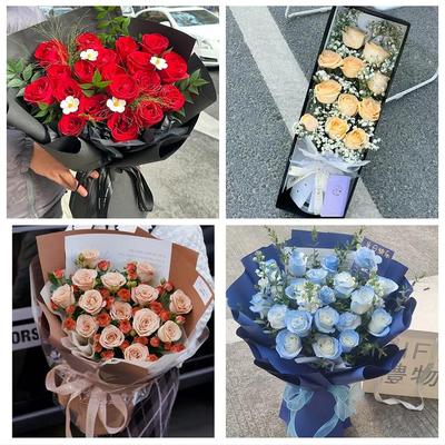 广东湛江市赤坎区霞山区坡头区同城花店情人节送女友老婆玫瑰鲜花