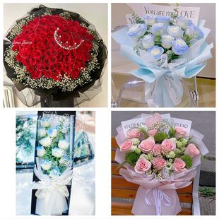 福建福州市马尾区晋安区长乐区同城鲜花店订33朵玫瑰送情人女朋友