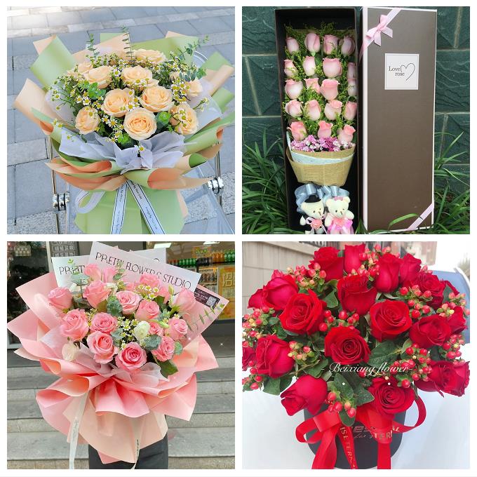 恩施州恩施市利川建始巴东县同城鲜花店七夕节11朵33枝玫瑰送女友