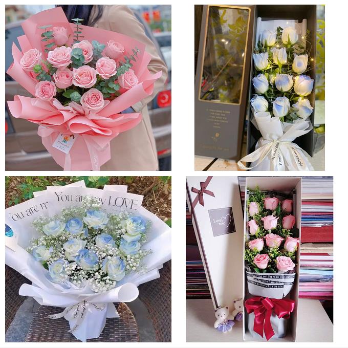 北京石景山区广宁五里坨鲁谷同城鲜花店表白女友老婆生日玫瑰花束