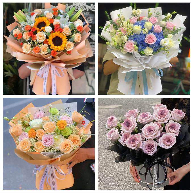 辽宁抚顺市抚顺县新宾县清原县同城鲜花店向日葵玫瑰混搭生日花束