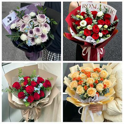 山西临汾市隰县永和县蒲县附近同城花店送女朋友玫瑰订生日鲜花束