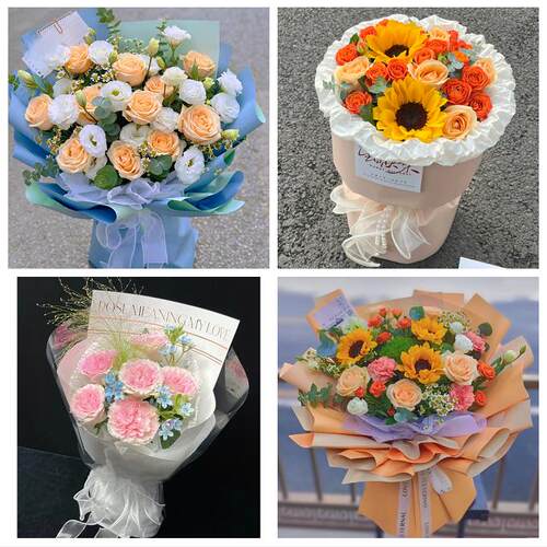 承德市承德县兴隆平泉滦平县花店同城送男女友领导玫瑰混搭鲜花束