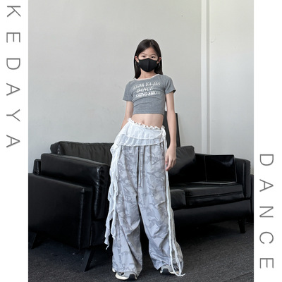 潮酷女童爵士舞演出服
