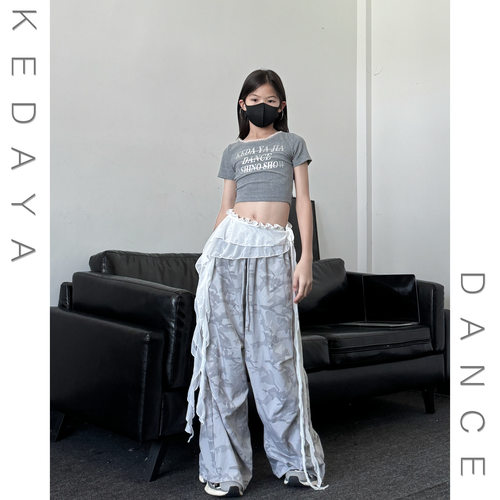 潮酷女童爵士舞演出服