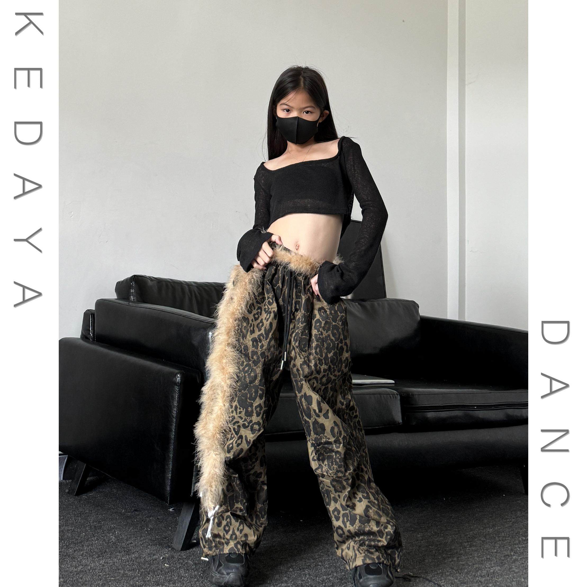 潮酷女童豹纹连帽罩衣豹纹裤子套装少儿异域风女团爵士舞表演出服,童装/婴儿装/亲子装,套装,淘宝优惠券,粉丝福利购,淘宝优惠卷