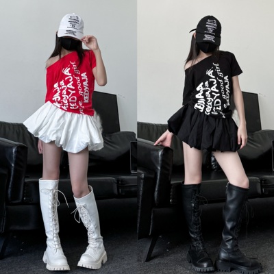 甜酷女童女团演出服套装