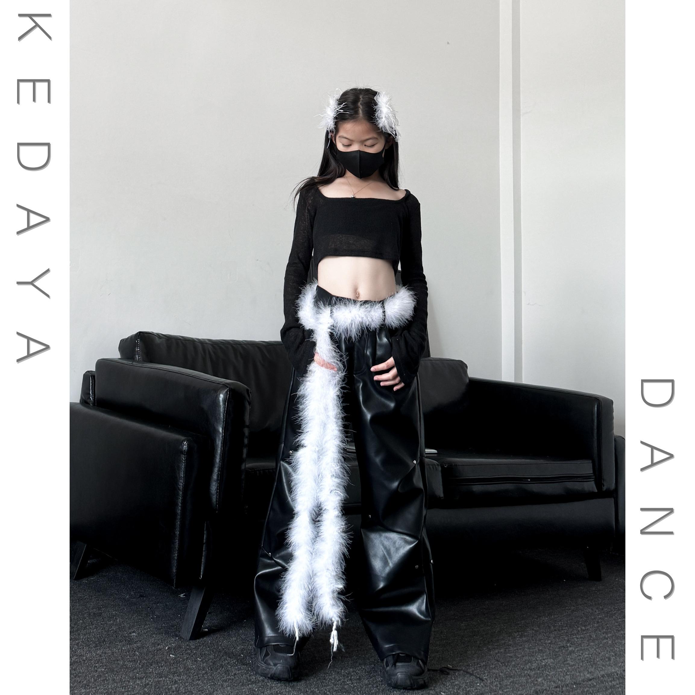 可达鸭潮酷爵士舞演出服套装