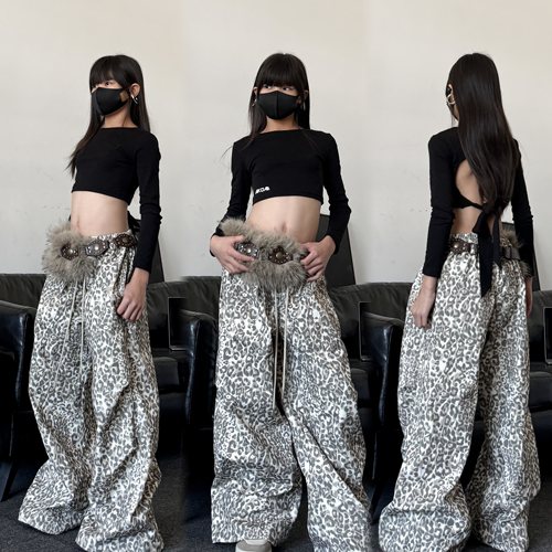 女童少儿街舞演出服套装