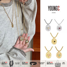 COTEMP设计师品牌 25ss【硬币吊坠银色/金色项链】 YOUNGC买手店