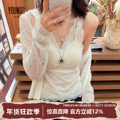 BONBBAON设计师品牌 【浅春系蕾丝吊带】YOUNGC买手店