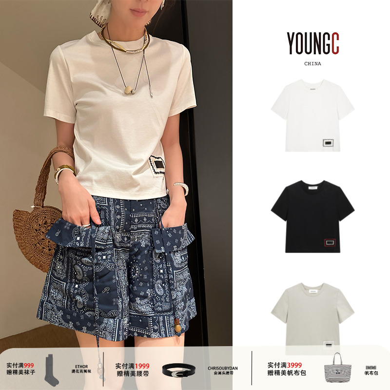 ANNENONO设计师品牌 25SS【修身短袖T】YOUNGC买手店