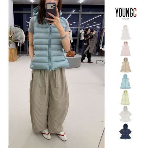 SYUGNA小公主鹅绒马甲羽绒服女