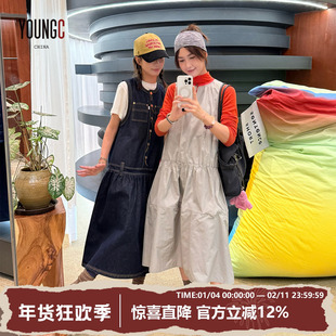 SHORT SENTENCE短句【无袖格纹运动感连衣裙】YOUNGC买手店