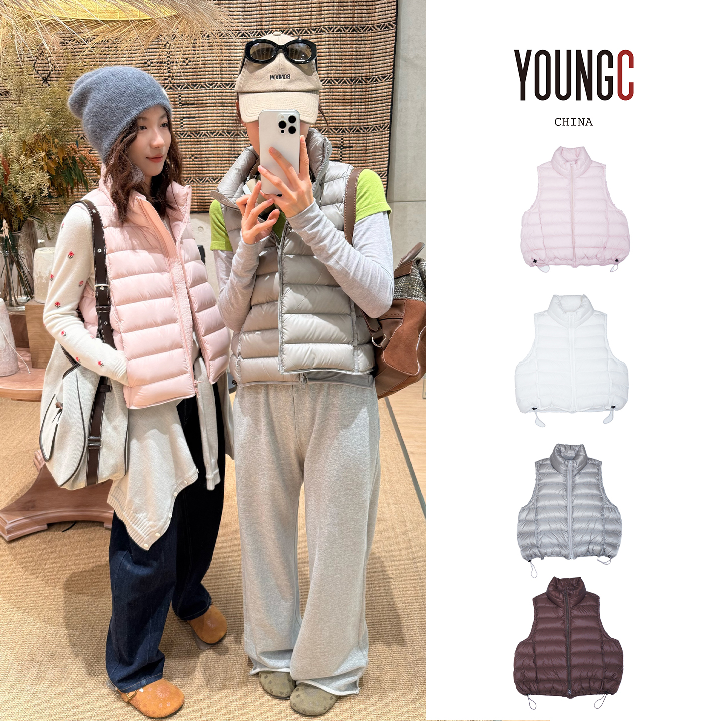 SYUGNA 设计师品牌【小排骨马甲】YOUNGC买手店 no退可换