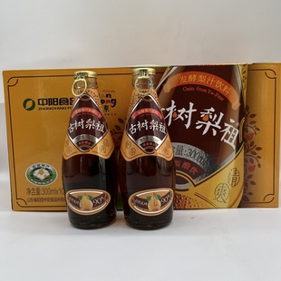 山东阳信特产古树梨祖鸭梨醋饮料300mL发酵梨汁饮料