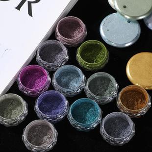手工水晶滴胶星空糖果系珠光粉超细珠光粉闪粉流沙流麻黏土装饰