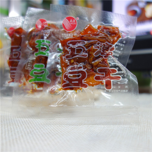 湖南特产五溪豆干香辣麻辣烧烤味