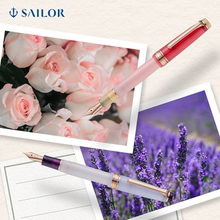 sailor/写乐 海外限定干花系列 14K金尖钢笔