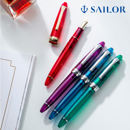 写乐14K金尖钢笔sailor