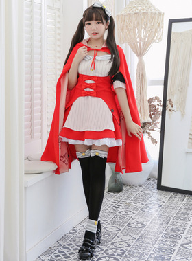 四周年女英灵祭装FGOFate玛丽·安托瓦内特cos小红帽服装套装女装