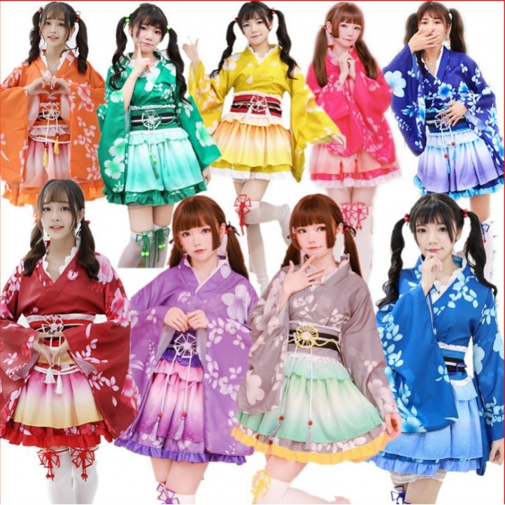 全员动漫lovelive夏祭浴衣觉醒真姬海未果果日本和服极乐净土宅舞