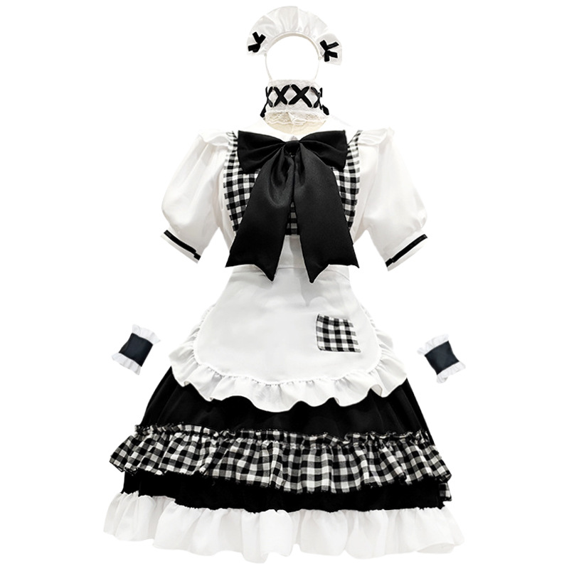 日系可爱风lolita女仆装性感cosplay女装女仆制服连衣裙套装
