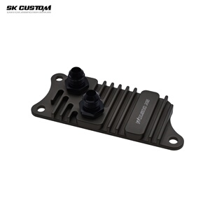 K120 2.0L变速箱散热器油饼 10CVT波箱散热底座 奕泽 适用丰田CHR