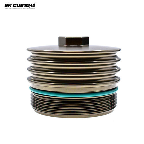 SKCUSTOM宝马专用机油滤芯铝壳