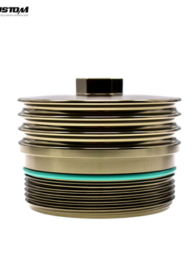 适用宝马N46机油滤清器外壳BMW铝合金滤芯盖135系E46E90E92E93E60