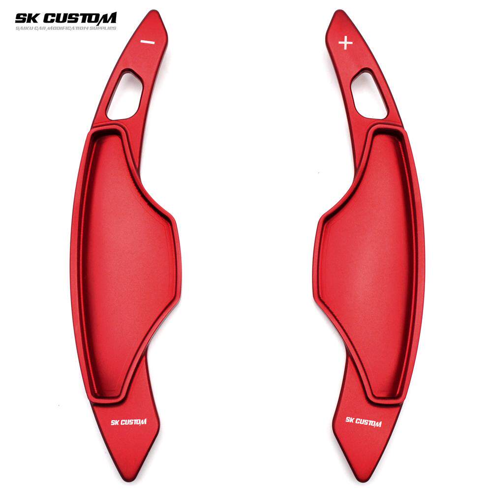 适用凯迪拉克ATS-L XT5 CT6 改装铝合金加长款方向盘换挡拨片内饰