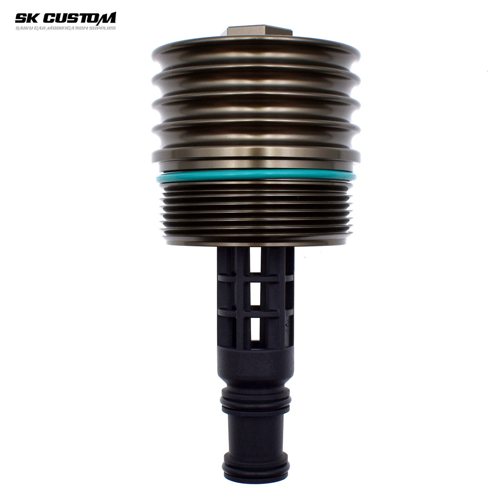 SK CUSTOM适用奔驰M272/273引擎改装锻造铝合金机油滤清器外壳