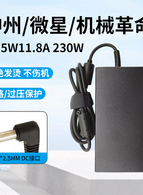 Chicong群光A-17神舟机械革命微星将星230W电源19.5v11.8a适配器