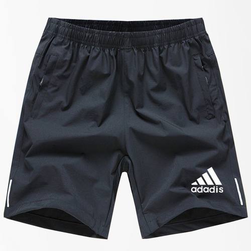 运动休闲短裤男士夏季外穿冰丝速干五分裤宽松加大码跑步健身裤衩