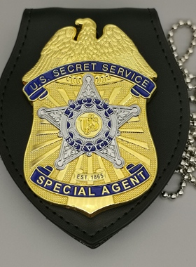 美囯特勤局USSS 金属大徽章  肩章 胸章  现货