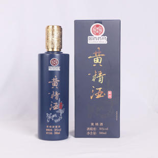 国药药材捕葚黄精酒露酒38%vol 瓶 500ml