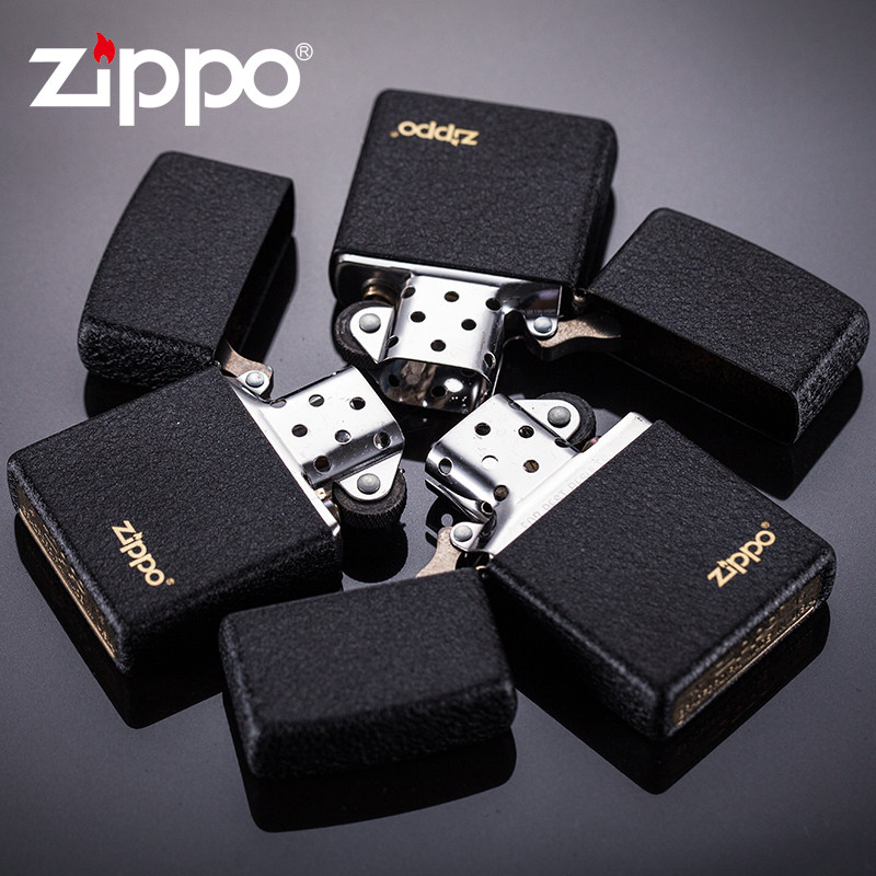 黑裂漆zippo磨砂爱情定制男士款 煤油打火机生日礼盒礼物品雕刻字