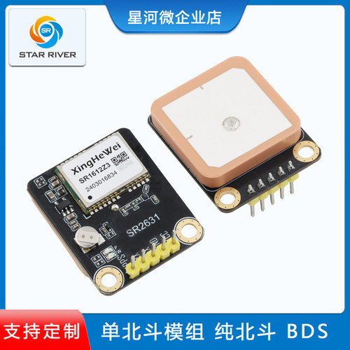 北斗定位测速导航授时GPS模块