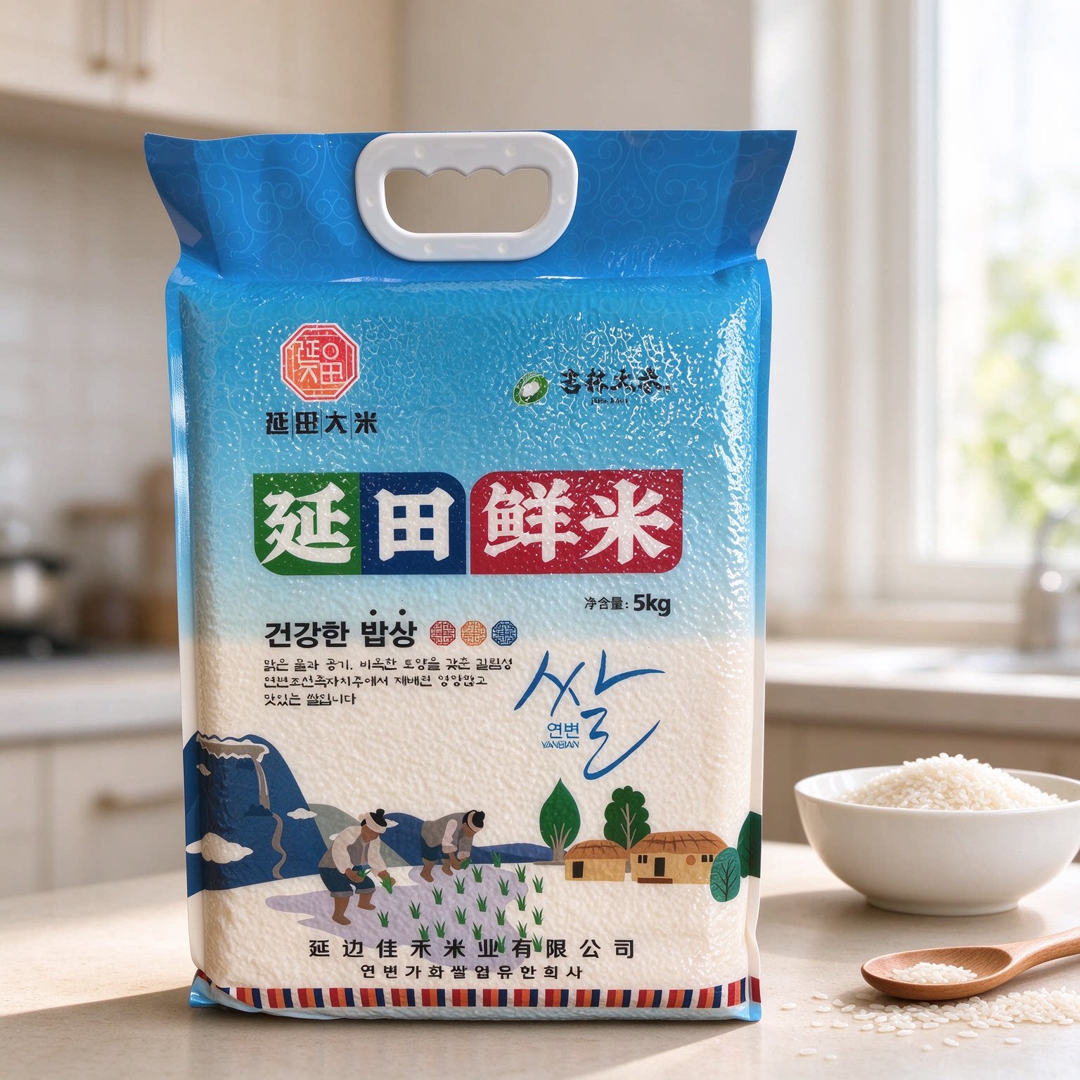 延田延边大米延边淡香软糯粳米