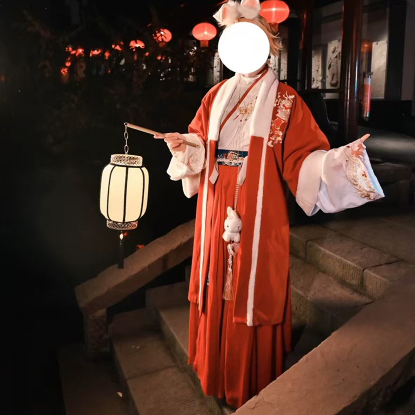 手提灯笼汉服拍照摄影舞蹈道具