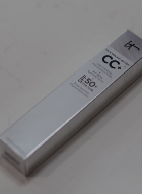 c现IT Cosmetics CC霜自然清透防晒SPF50修饰肤色保湿遮瑕易上妆