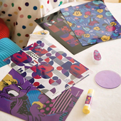 kokuyo国誉迪士尼限定单片文件夹A4学生试卷资料分类整收纳册L型