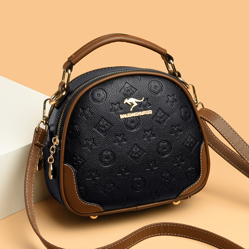 品牌真皮包包女2025新款小圆包百搭中年妈妈包时尚单肩斜挎包小包,箱包皮具/热销女包/男包,通用款女包,淘宝优惠券,粉丝福利购,淘宝优惠卷