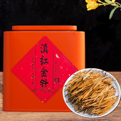 滇红大金针红茶头采浓香耐泡型100克正品正宗