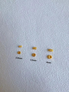 S925古法纯银隔珠迷迷回纹隔片灯笼珠车轮珠diy文玩水晶手链配件