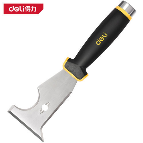 deli得力功能铲刀清洁刀水泥铲灰刮灰刀装修重型油灰刀DL-HD03