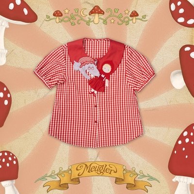 牛稠岛救救孩子半袖衬衫小红帽版